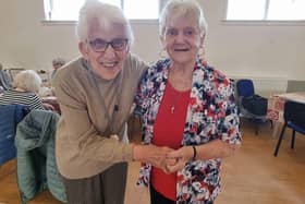 ​Balcarres residents Jemima (Mina) Kearnan and Aileen Gibbs.