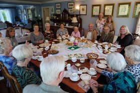 ​Volunteer hosts entertain guests to tea in their own homes. The demand for Re-engage’s service has increased considerably.