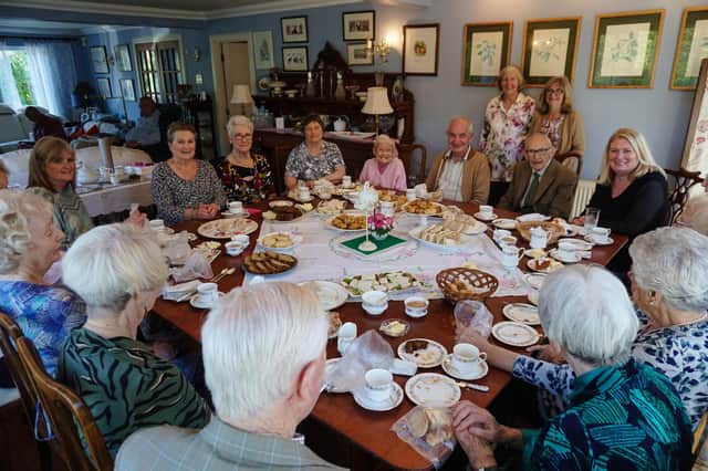 Volunteer hosts entertain guests to tea in their own homes. The demand for Re-engage’s service has increased considerably.
