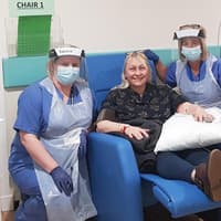 NHS Tayside delivers new Covid treatment to first patient