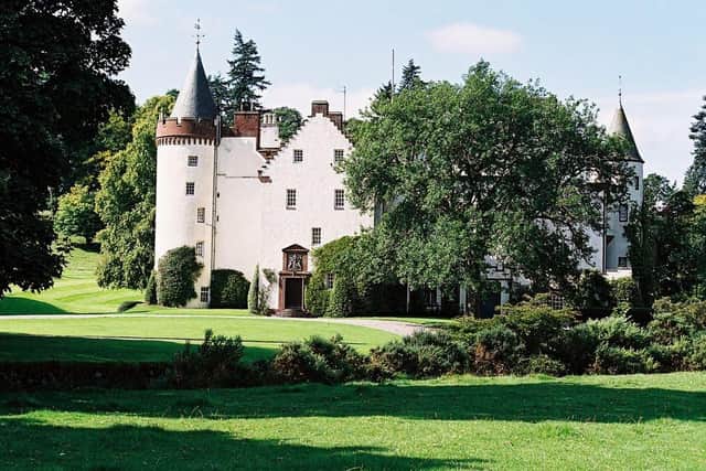 The Highland games have been held in the grounds of Cortachy Castle since the 1880s.