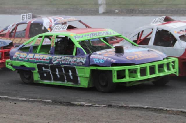 Brechin's Barry Russell in his saloon