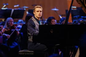 Young Musician of the Year finalist Ethan Loch will perform at the Caird Hall on March 29. (BBC/Dan Prince)