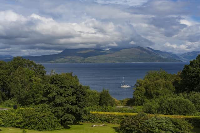 Breathtaking...Skye's Duisdale House Hotel views over Sound of Sleat. Image: JOHN PAUL, supplied by GEC PR