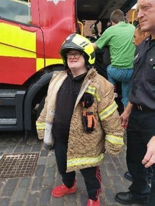 Dundee Scottish Fire and Rescue Service also attended to support Ellen Mhor.
