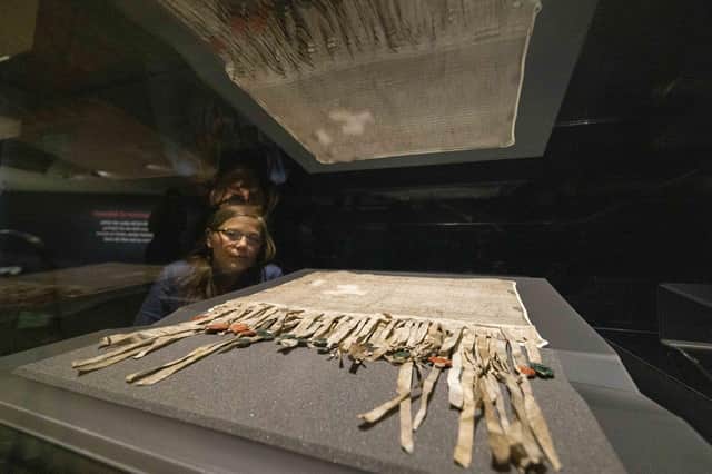 The declaration is now on display. (Duncan McGlynn)