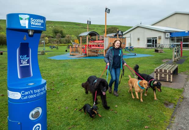 Marion Montgomery, founder of Paws on Plastic, is a strong supporter of the Top Up Tap initiative.