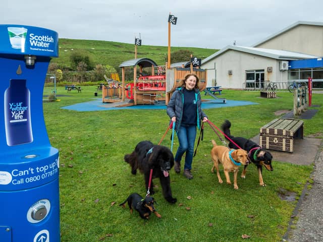 Marion Montgomery, founder of Paws on Plastic, is a strong supporter of the Top Up Tap initiative.