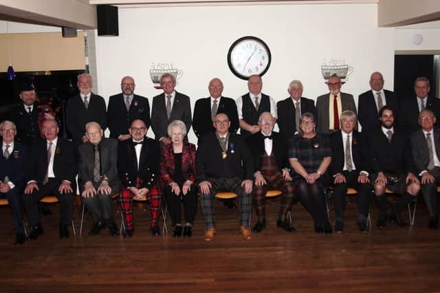 ​The gathering was the first for Arbroath Burns Club since before the Covid-19 pandemic.