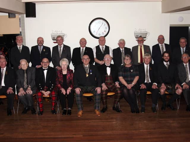 ​The gathering was the first for Arbroath Burns Club since before the Covid-19 pandemic.