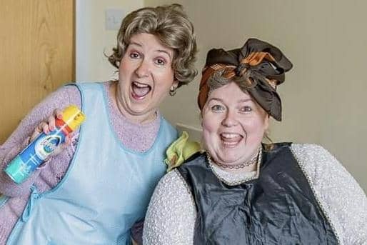 Pictured are ​Laura Barnes and Hilary Roberts