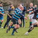The game is similar to touch rugby – with seven-a-side but with a ball containing ball bearings and bells to make it audible. The referee also provides a running commentary. Pic: David Cotter.