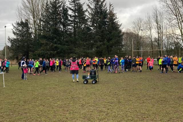 The parkrun was well attended and organisers hope it will now become a fixture in runners' weekly calendar