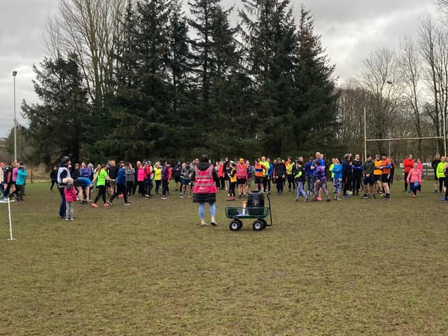 The parkrun was well attended and organisers hope it will now become a fixture in runners' weekly calendar