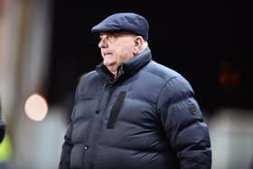 Dick Campbell said his Arbroath side looked "apprehensive" in their 3-0 defeat at Inverness on Saturday. Pic by Michael Gillen