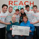 Pictured (back): Ethan Bell, Keenan Dawkins, Tyson McCagh, Argyle Cairns, Callum Moore and Thomas Sinclair; (front) Donna Bow and Karen Price.