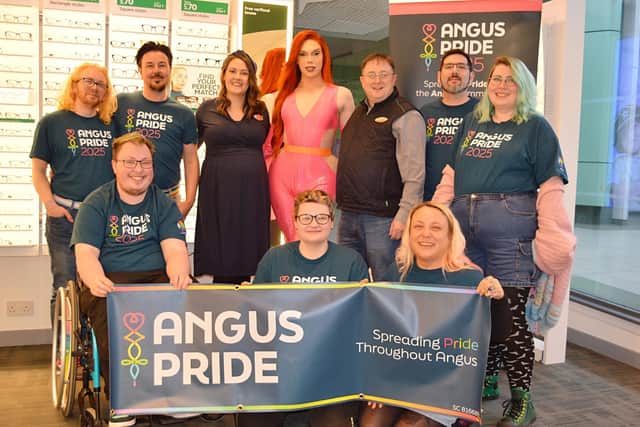 Specsavers Arbroath is the headline sponsor of the first ever Angus Pride event this summer