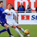 Blair Lyons makes his way up the park for Montrose. Pic by Phoenix Photography