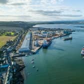 The £3.2 million grant from Scottish Enterprise will go towards the development of Montrose Port Industrial Park.