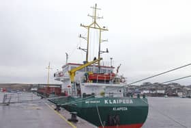 Name – Klaipeda. Home port – Klaipeda.