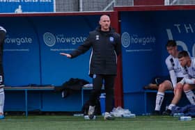 Forfar Athletic manager Gary Irvine