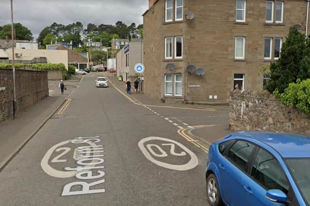 The incident happened on Sunday afternoon on Reform Street at its junction with Brook Street. (Google Maps)