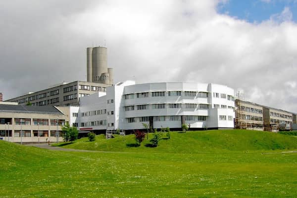 Ninewells Hospital.