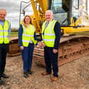 Pictured are ​Andrew Dandie, Karen Nicoll, DJ Laing MD and David Laing.