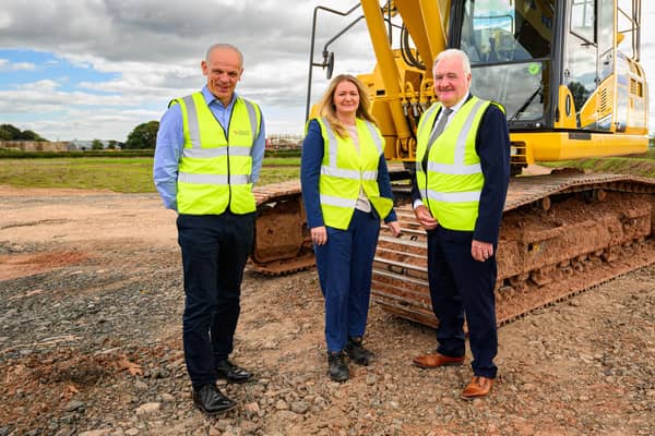 Pictured are ​Andrew Dandie, Karen Nicoll, DJ Laing MD and David Laing.