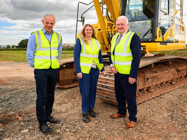 Pictured are ​Andrew Dandie, Karen Nicoll, DJ Laing MD and David Laing.