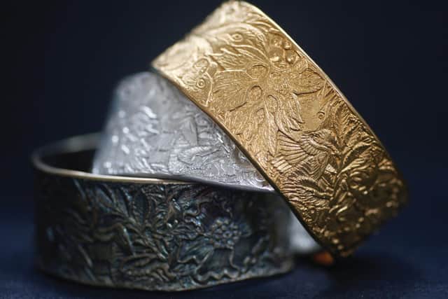 The Banchory Bangle is designed by Malcolm Appleby and raffled annually for Children First.