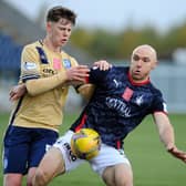 Sam Fisher has returned to Forfar on-loan. Pic by Michael Gillen