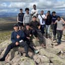 ​Members of the Horizon group at the summit of Mount Keen, which was made possible with the National Lottery funding.