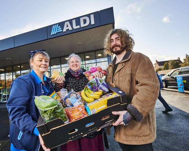 Aldi’s stores in Forfar and Montrose have contributed surplus food to the amount of 108,196 meals to communities across Angus.