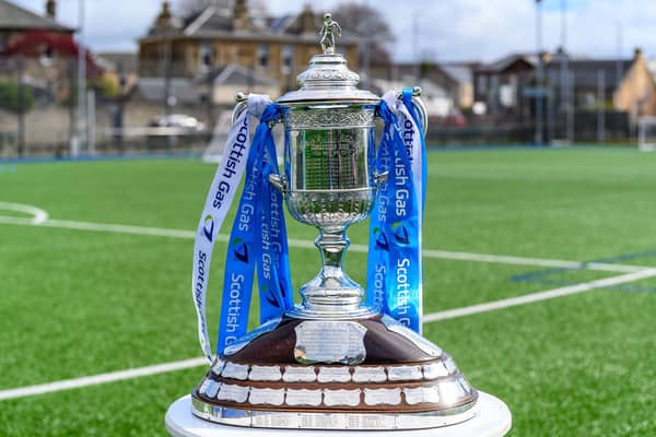 Forfar Athletic face Bo’ness United in the Scottish Cup (pic: M Gillen)