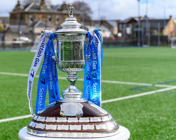 Forfar Athletic face Bo’ness United in the Scottish Cup (pic: M Gillen)
