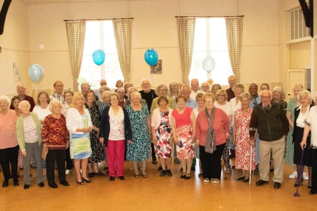 Current and former dancers gathered at the OAP hall recently to mark the branch’s 70th birthday.