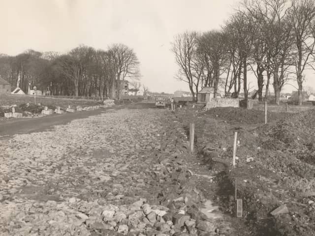 ​The Westway in Arbroath during construction in February, 1963. It looks a lot different today!