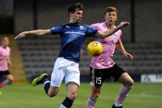 Grant Anderson made a magnificent impact at the weekend. Stock pic by Fife Photo Agency