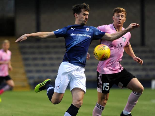 Grant Anderson made a magnificent impact at the weekend. Stock pic by Fife Photo Agency
