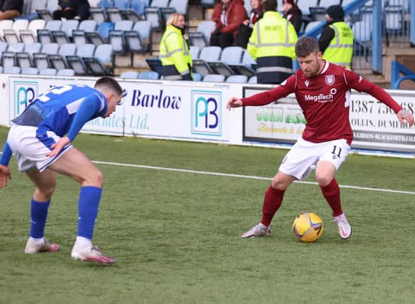 Bobby Linn has served Arbroath for nine years (Pic by Graham Black)