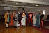 Participating members of Arbroath Abbey Pageant Society at the 'Dine with the King' event, held in the town’s Meadowbank Inn. They were, from left: Bill Smith, Andree Ritchie, Stephanie Donachie, Sarah Milne, Mike Walker, Lawrence Tait, Donna Smith, Harry Ritchie, Ann Marie Bray, Angus Nairn and Loraine Morrison.​