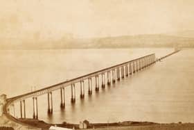 ​The archive contains a host of photos, including this picture of the Tay Bridge after its collapse. (Pic: HES)