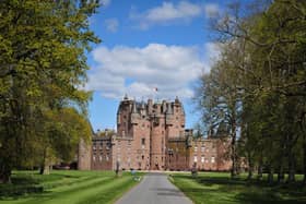 HM The Queen spent many holidays at Glamis Castle as a child.
