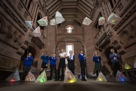 The parade will be led by pupils from Timmergreens and Muirfield Primary Schools.