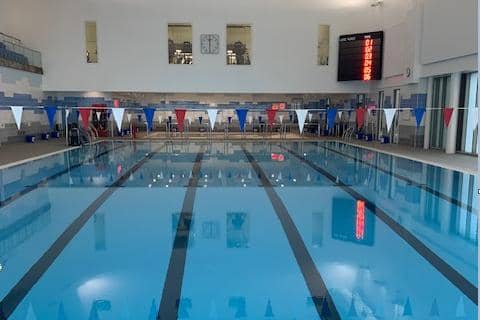 Forfar Community Campus pool.