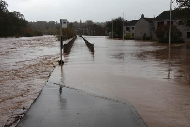 The cash is set to be released from Angus Council’s general fund to help meet immediate costs of the damage caused by Storm Babet. (Wallace Ferrier)