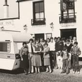 ​In April, 1980. a caravan was presented at Tutties Neuk, opposite Gayfield, Arbroath, for the use of polio victims.