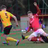 Forfar West End went down against Tayport but there were positives in the performance. Pic by Ryan Masheder