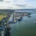 ​The work is concentrating on sites for berths 9, 10 and 11, which will extend the port’s capacity by 30%.
